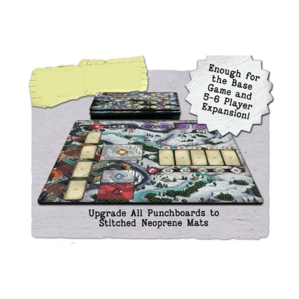 The Fox Experiment Neoprene Board Upgrade by Pandasaurus Games
